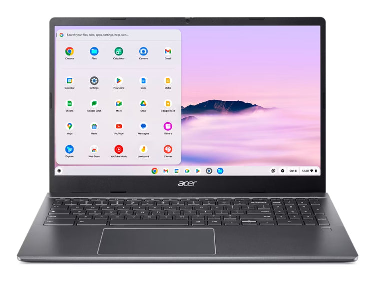 Acer Chromebook Plus 515 CBE595-2-50RS Intel Core 5 120U 15.6" Full HD 16 GB LPDDR5-SDRAM 256 GB SSD Wi-Fi 6E (802.11ax) ChromeOS Gray