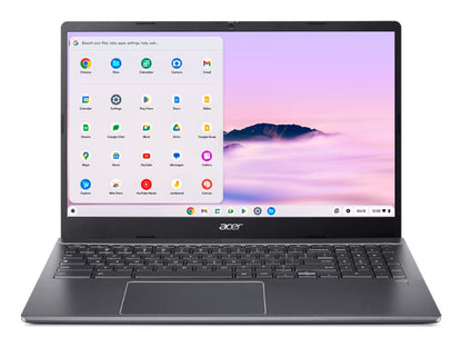 Acer Chromebook Plus 515 CBE595-2-50RS Intel Core 5 120U 15.6" Full HD 16 GB LPDDR5-SDRAM 256 GB SSD Wi-Fi 6E (802.11ax) ChromeOS Gray