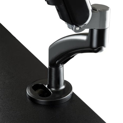 StarTech.com Sit-Stand Desk Converter with Monitor Arm - 35” Wide Work Surface - For up to 26" Monitor