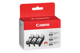 Canon PGI-220 ink cartridge 3 pc(s) Original Black