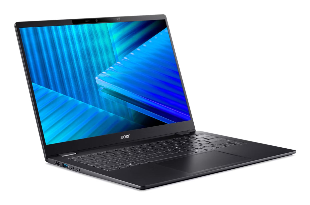 Acer TravelMate P6 14 AI TMP614-54-783H Copilot+ PC Intel Core Ultra 7 256V Laptop 14" WQXGA+ 16 GB LPDDR5x-SDRAM 1 TB SSD Wi-Fi 7 (802.11be) Windows 11 Pro Black