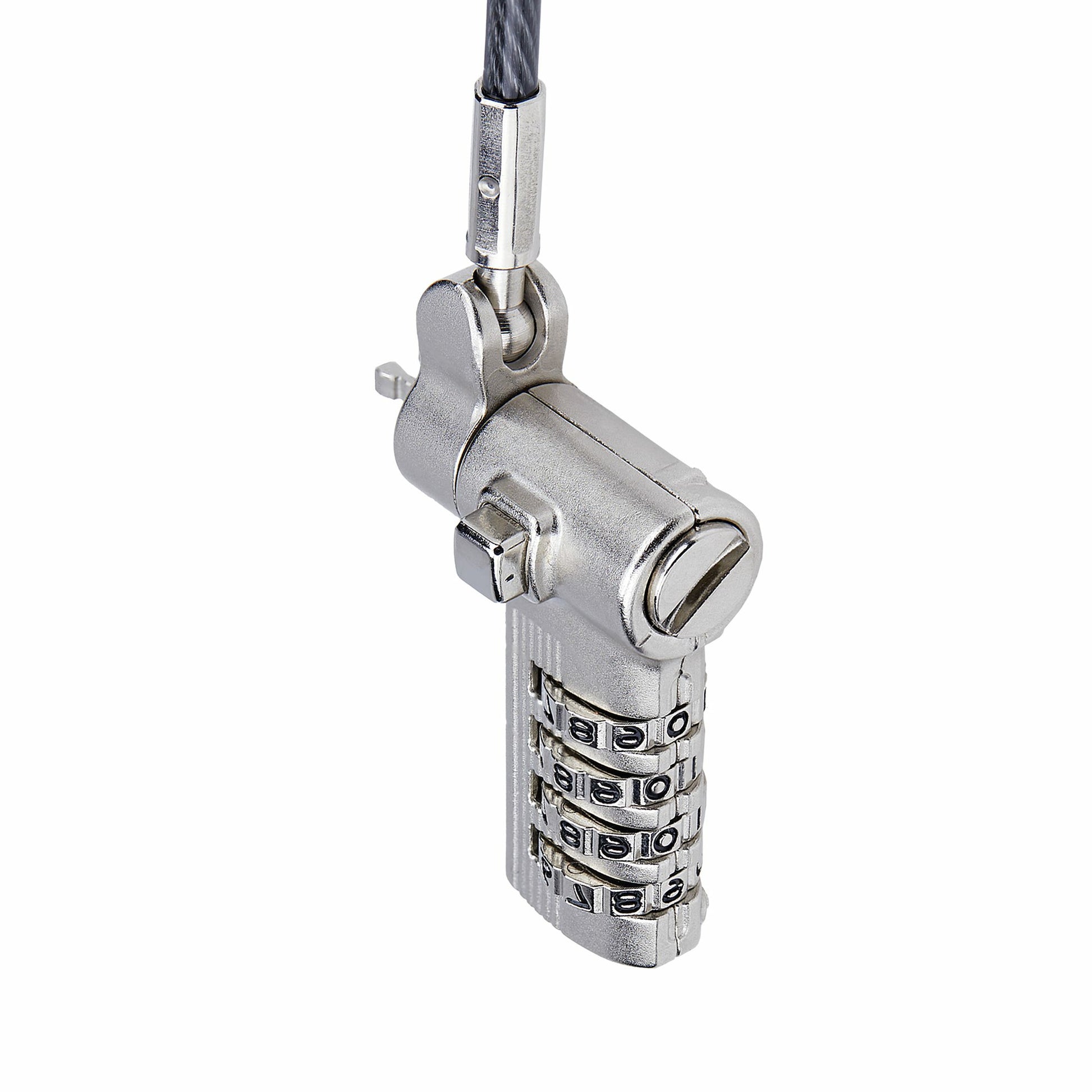 StarTech.com UNIVCS25-LAPTOP-LOCK cable lock Black, Silver 78.7" (2 m)