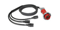 APC T Power Distribution Cable Splitter Black