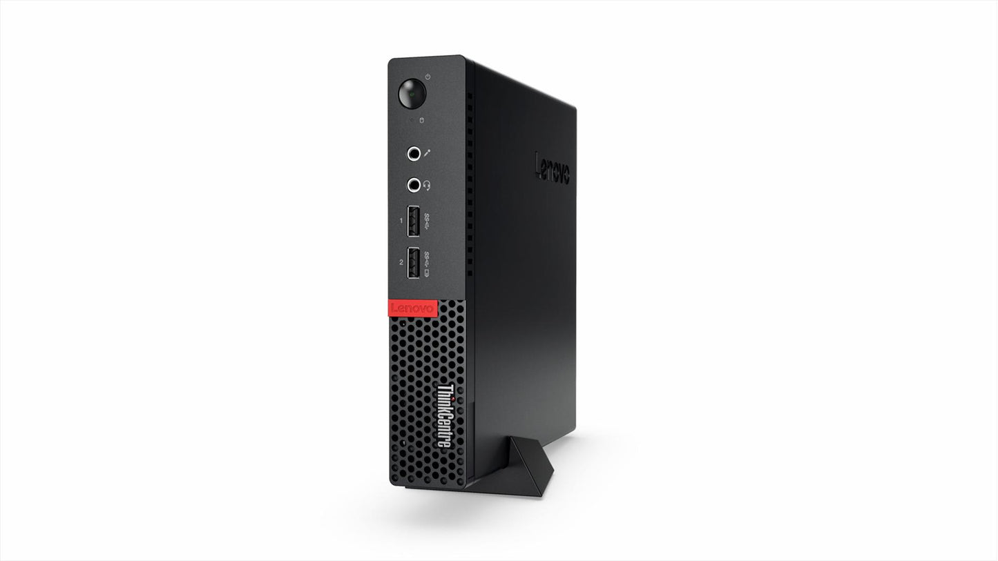 Lenovo ThinkCentre M710 Intel® Core™ i5 i5-7500T 8 GB DDR4-SDRAM Windows 10 Pro Mini PC Black