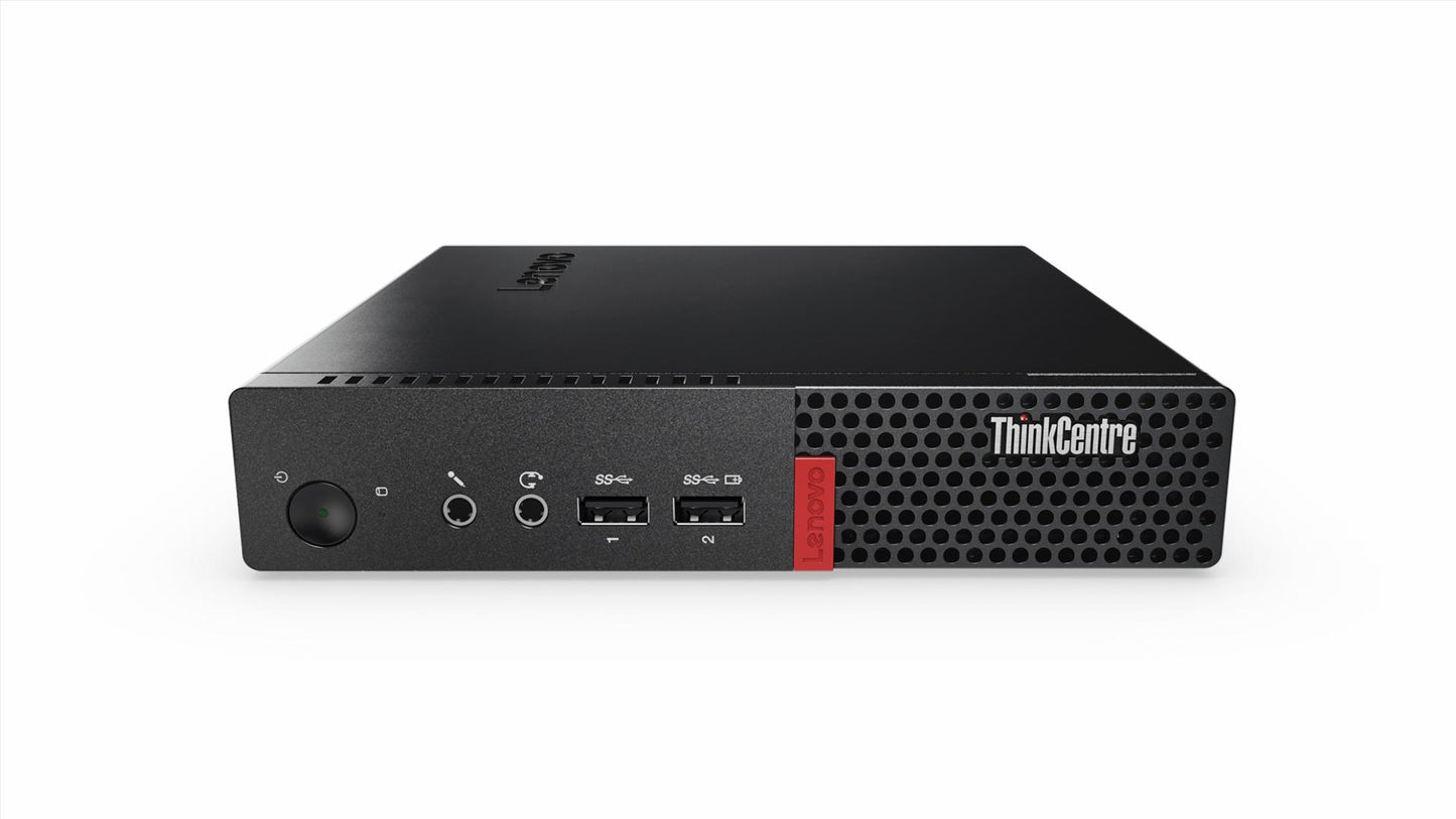 Lenovo ThinkCentre M910 Intel® Core™ i7 i7-7700T 16 GB DDR4-SDRAM Windows 10 Pro Mini PC Black