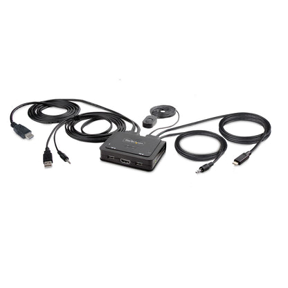 StarTech.com C2-H46-UAC-CBL-KVM KVM switch Black