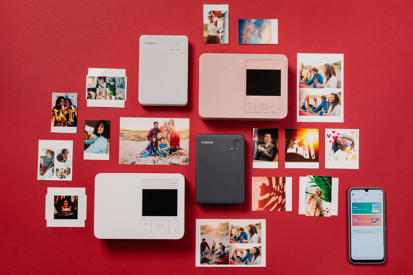 Canon SELPHY QX20 BK photo printer Dye-sublimation 287 x 287 DPI 2.8" x 3.3" (7.2x8.5cm) Wi-Fi