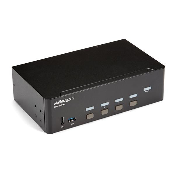 StarTech.com SV431DHD4KU KVM switch Rack mounting Black