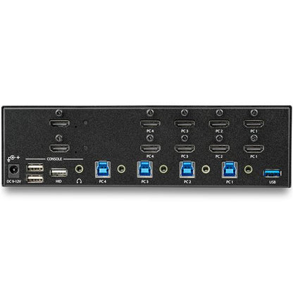 StarTech.com SV431DHD4KU KVM switch Rack mounting Black