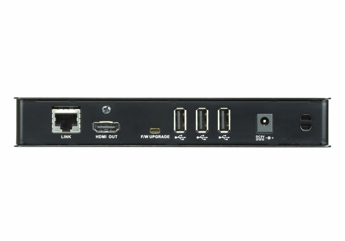 ATEN VE813A AV extender AV transmitter & receiver Black