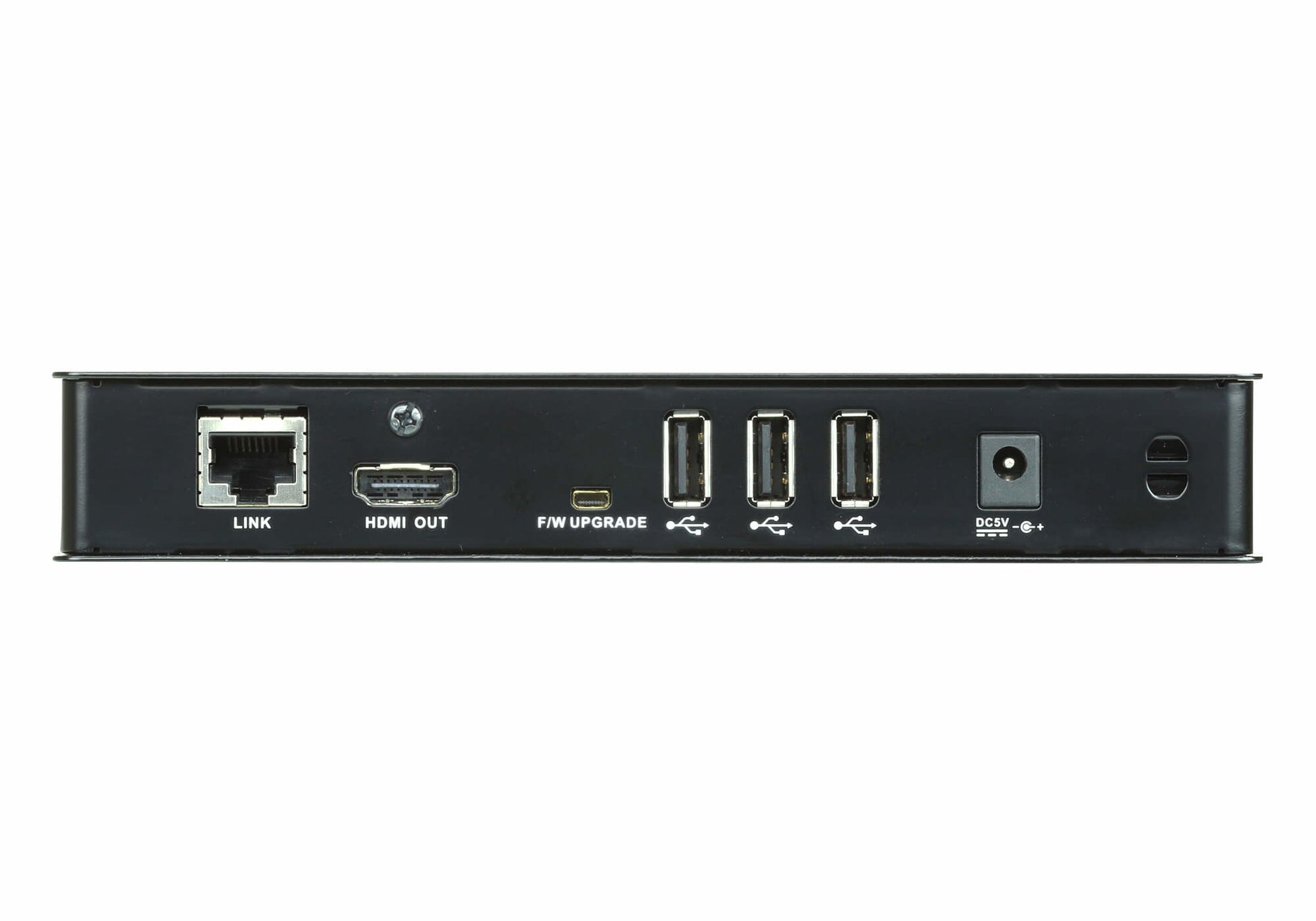 ATEN VE813A AV extender AV transmitter & receiver Black