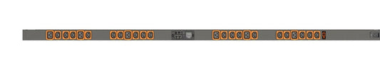 Vertiv MUS5MGB0-24PH67-2C20A9A00-S power distribution unit (PDU) 24 AC outlet(s) Black