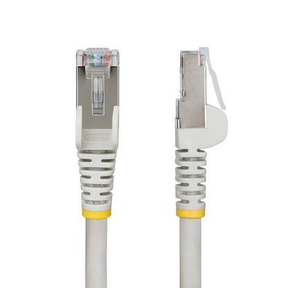 StarTech.com NLGR-25F-CAT6A-PATCH networking cable Gray 299.2" (7.6 m) S/FTP (S-STP)