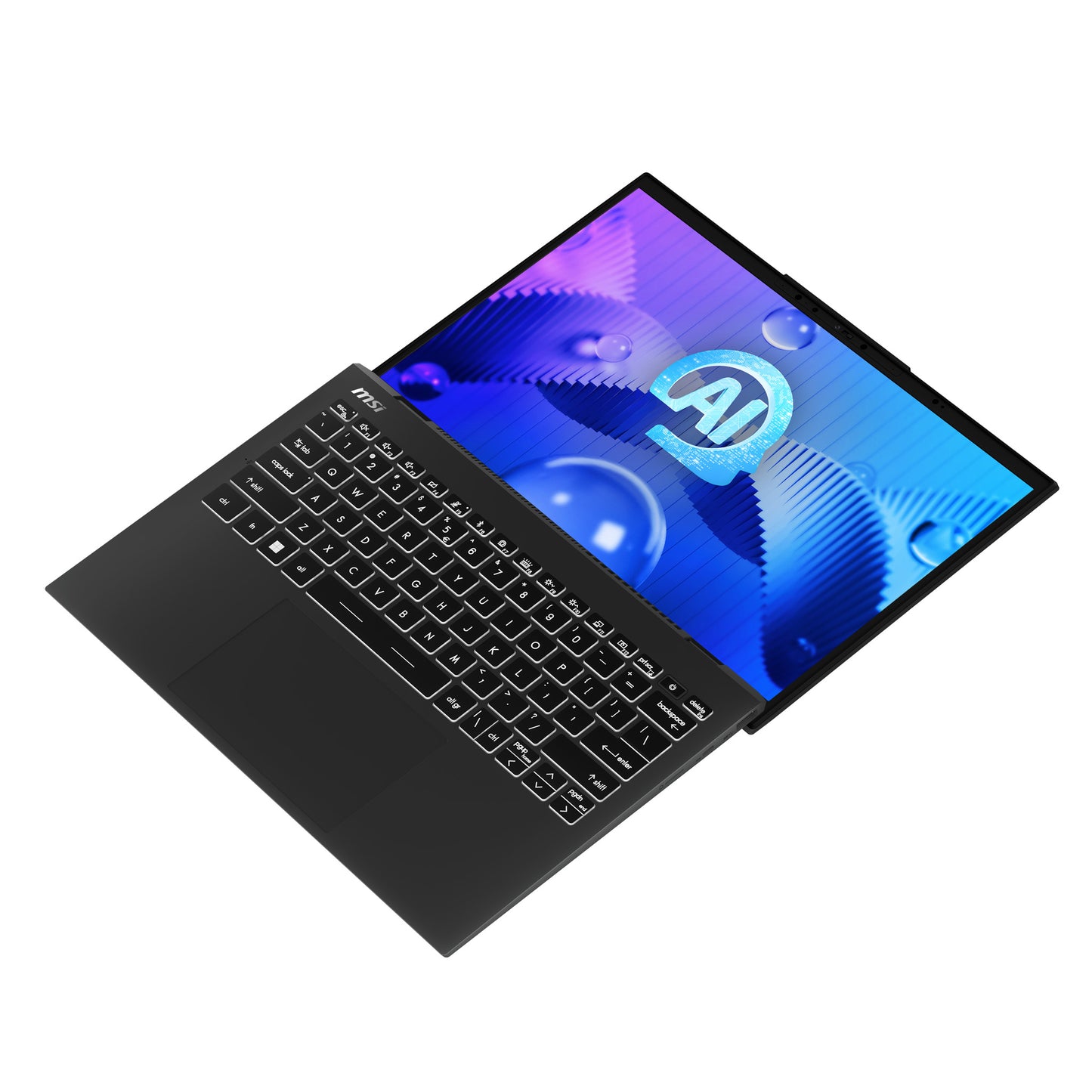 MSI Prestige 13 AI EVO A1MG-029US Intel Core Ultra 7 155H Laptop 13.3" Quad HD+ 16 GB LPDDR5-SDRAM 1 TB SSD Wi-Fi 7 (802.11be) Windows 11 Pro Gray