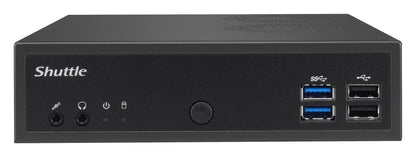 Shuttle XP? slim DH02U5 PC/workstation barebone Black i5-7200U BGA 1356 2.5 GHz