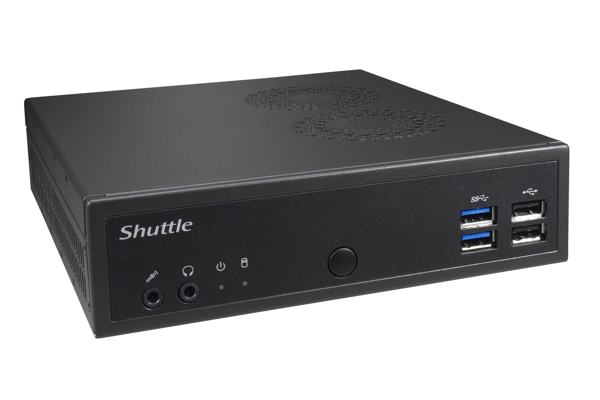 Shuttle XP? slim DH02U5 PC/workstation barebone Black i5-7200U BGA 1356 2.5 GHz