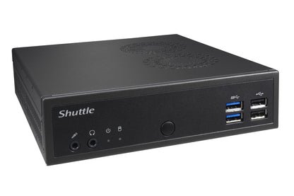 Shuttle XP? slim DH02U5 PC/workstation barebone Black i5-7200U BGA 1356 2.5 GHz