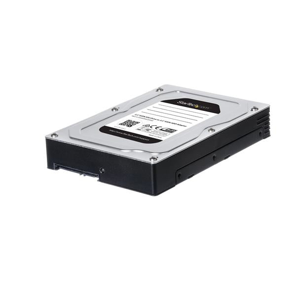 StarTech.com 25SATSAS35HD drive bay panel 3.5" Carrier panel Black, Silver