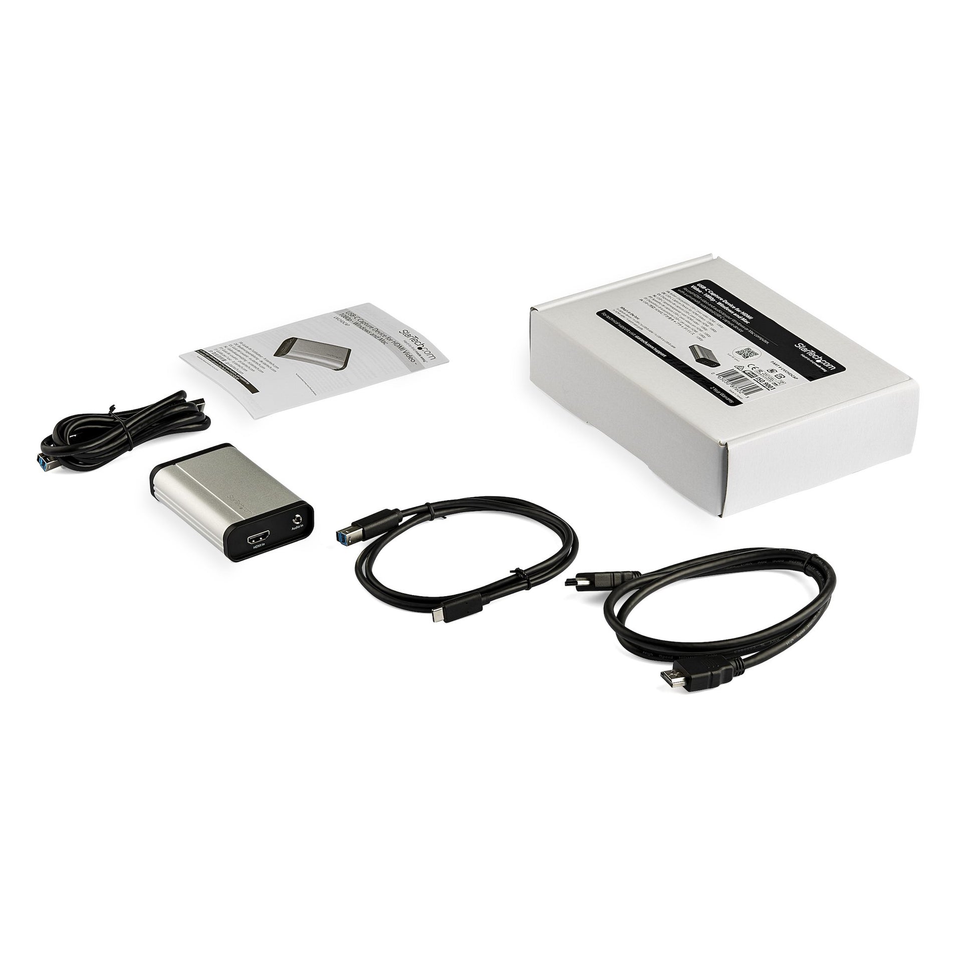 StarTech.com UVCHDCAP video capturing device USB 3.2 Gen 1 (3.1 Gen 1)