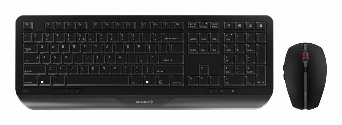 CHERRY JD-7000EU-2 keyboard Mouse included Home/Office RF Wireless QWERTY English Black