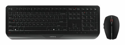 CHERRY JD-7000EU-2 keyboard Mouse included Home/Office RF Wireless QWERTY English Black