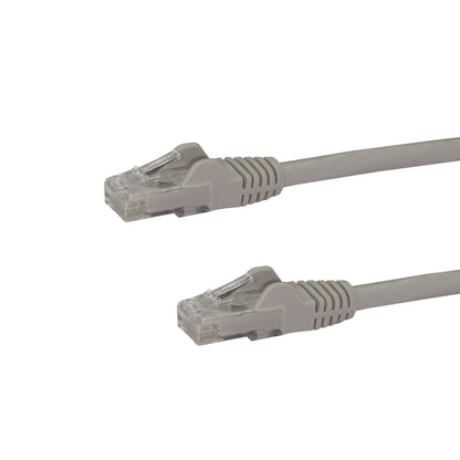 StarTech.com N6PATCH50GR networking cable Gray 598.4" (15.2 m) Cat6 U/UTP (UTP)