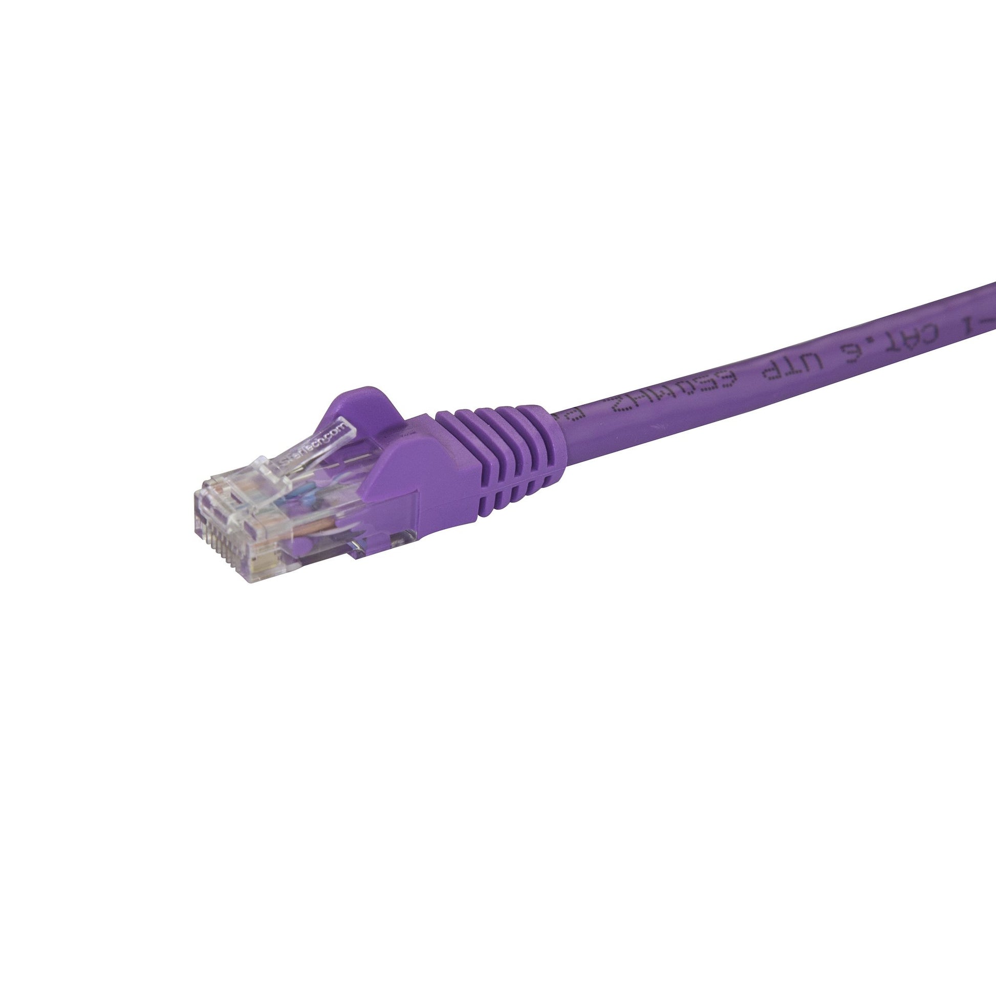 StarTech.com N6PATCH75PL networking cable Purple 901.6" (22.9 m) Cat6 U/UTP (UTP)