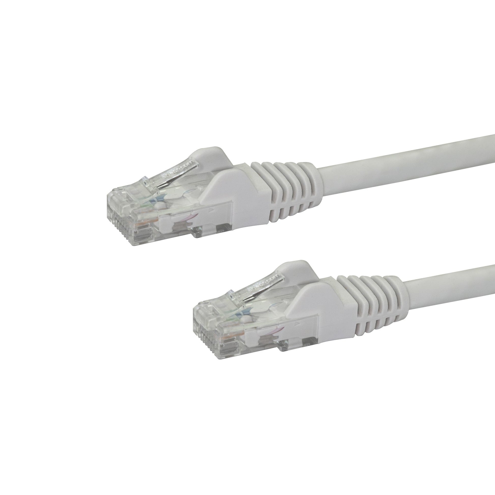 StarTech.com N6PATCH25WH networking cable White 300" (7.62 m) Cat6 U/UTP (UTP)