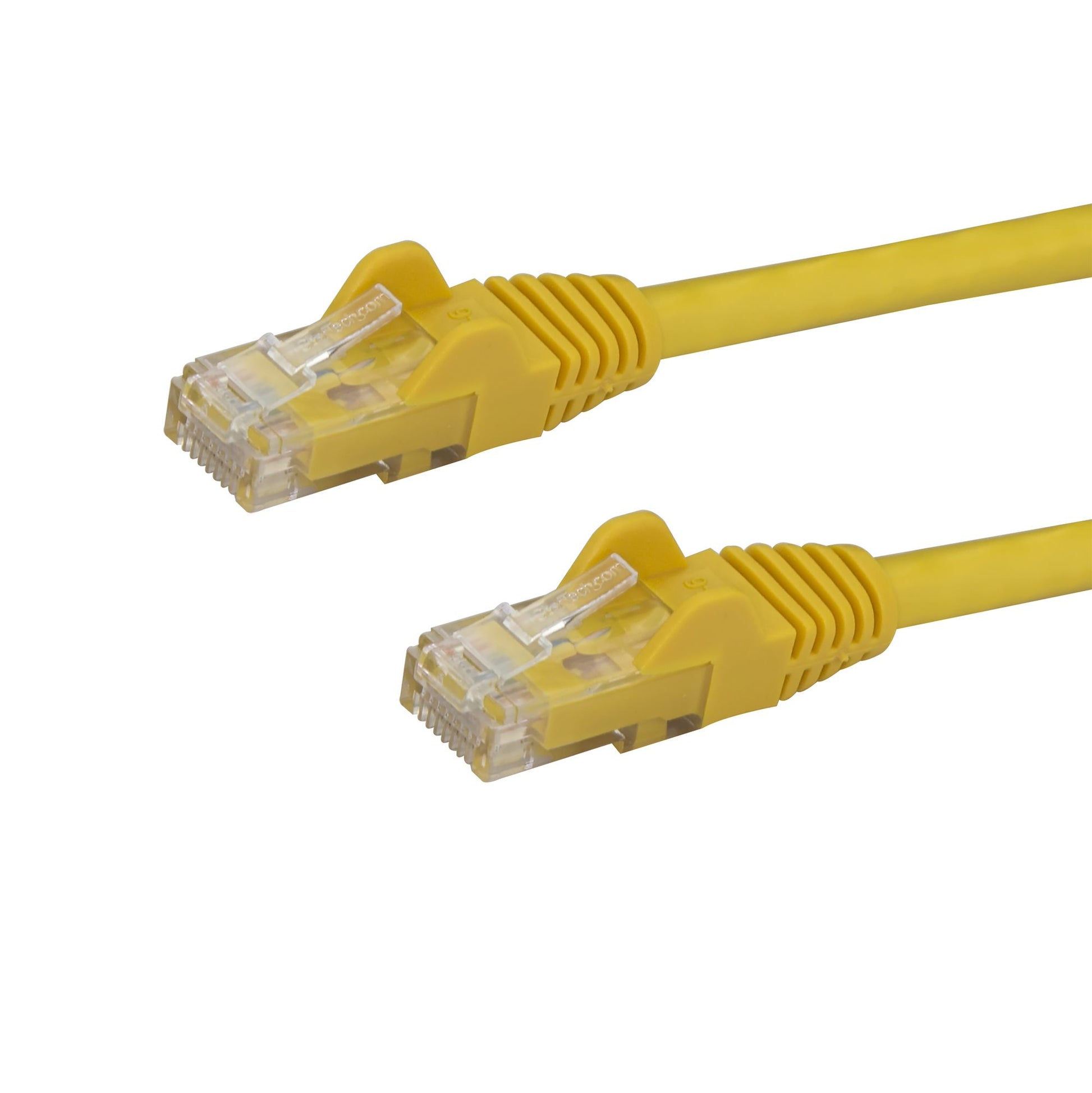 StarTech.com N6PATCH5YL networking cable Yellow 59.1" (1.5 m) Cat6 U/UTP (UTP)