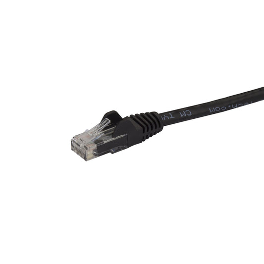 StarTech.com N6PATCH50BK networking cable Black 598.4" (15.2 m) Cat6 U/UTP (UTP)