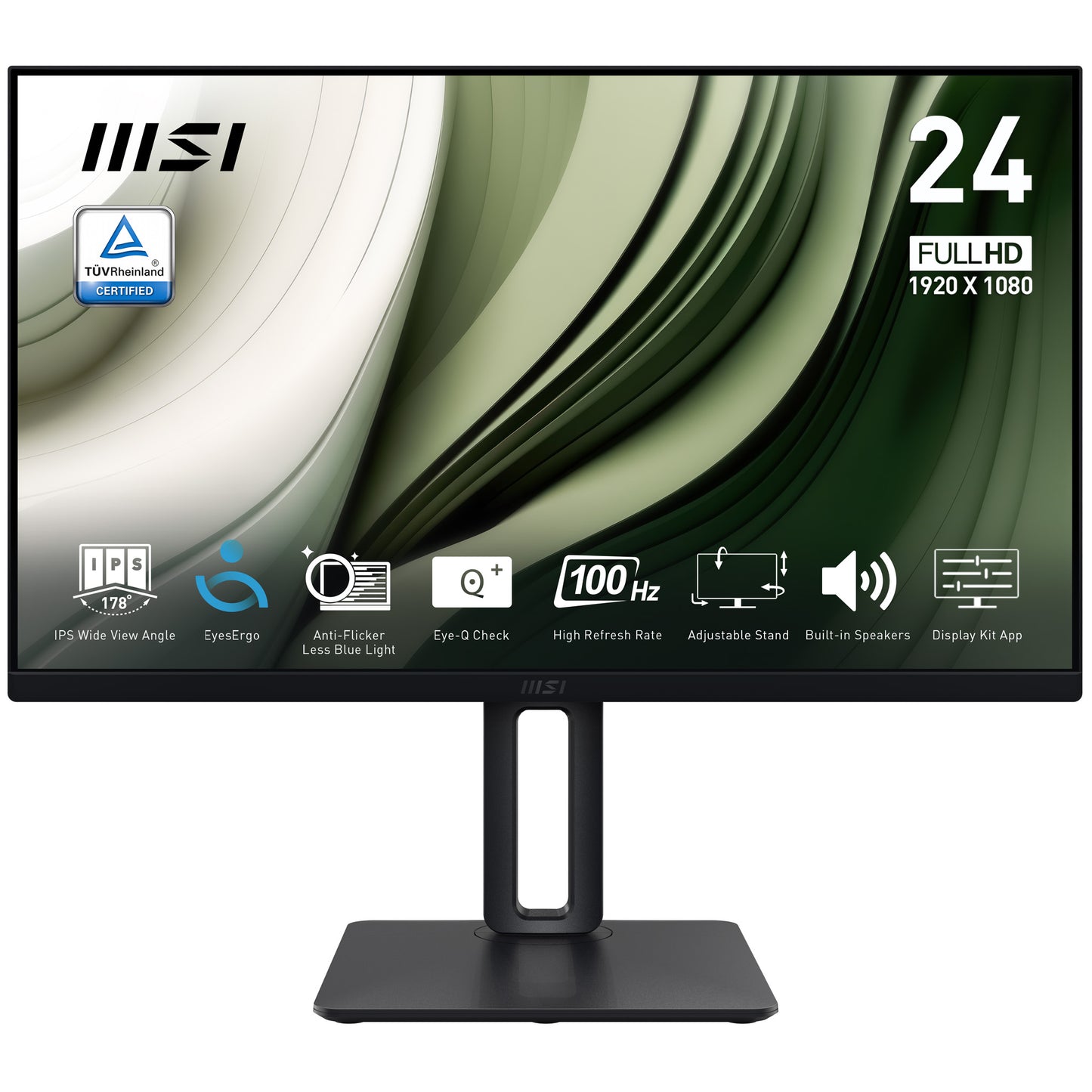 MSI Pro MP245PG computer monitor 23.8" 1920 x 1080 pixels Full HD LCD Black
