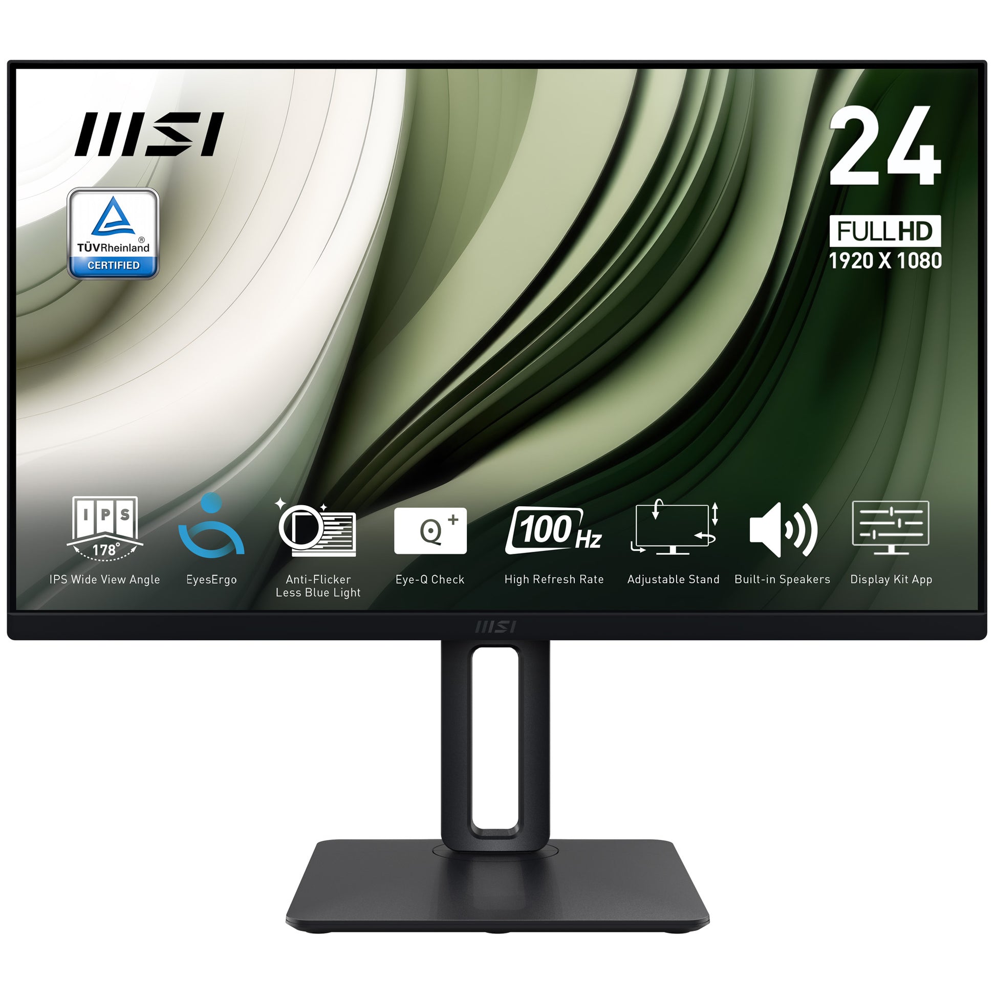 MSI Pro MP245PG computer monitor 23.8" 1920 x 1080 pixels Full HD LCD Black