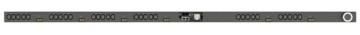 Vertiv Geist MN05M8W1-30C138-6PS15B0A10-S power distribution unit (PDU) 30 AC outlet(s) Black