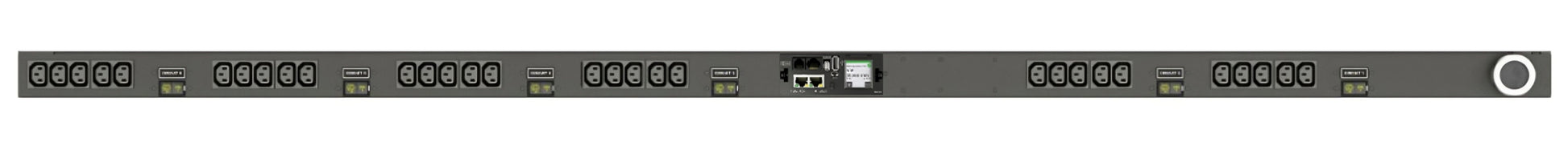 Vertiv Geist MN05M8W1-30C138-6PS15B0A10-S power distribution unit (PDU) 30 AC outlet(s) Black
