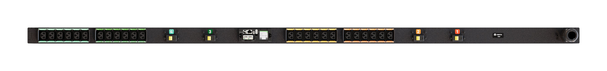 Vertiv PowerIT VP4U60A1 power distribution unit (PDU) 24 AC outlet(s) 0U Black