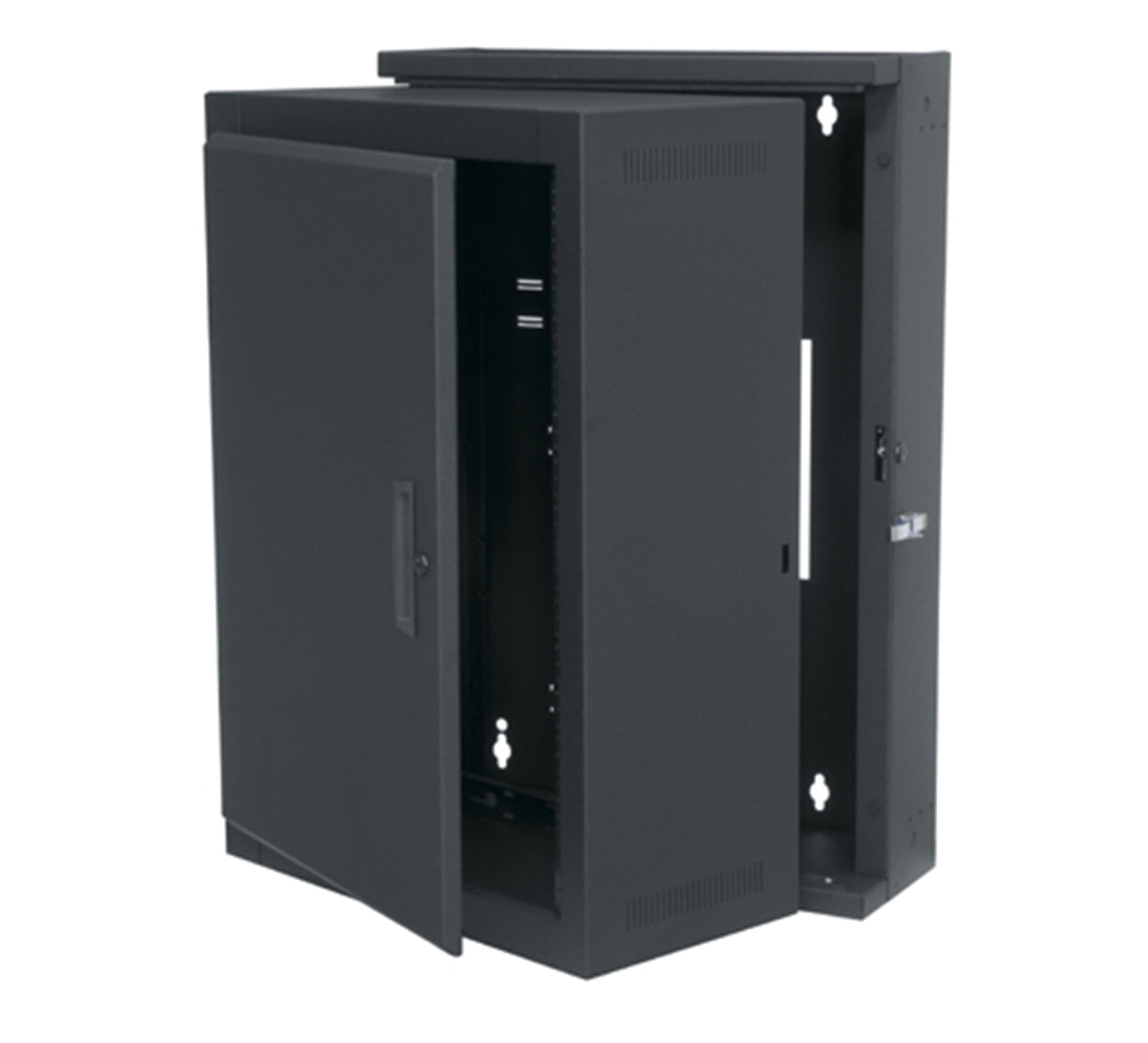 Middle Atlantic Products EWR-16-17SD rack cabinet 16U Wall mounted rack Black