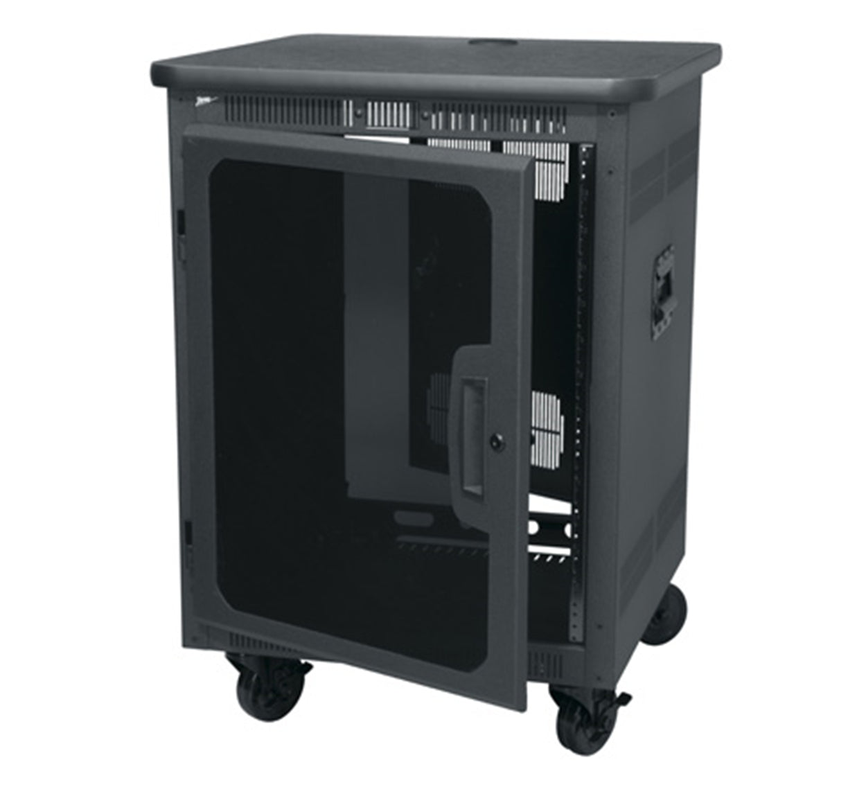 Middle Atlantic Products PTRK-1426MDK rack cabinet 14U Freestanding rack Black