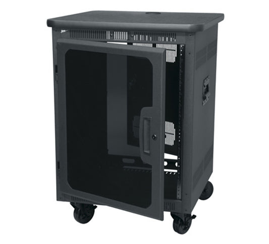 Middle Atlantic Products PTRK-1426MDK rack cabinet 14U Freestanding rack Black