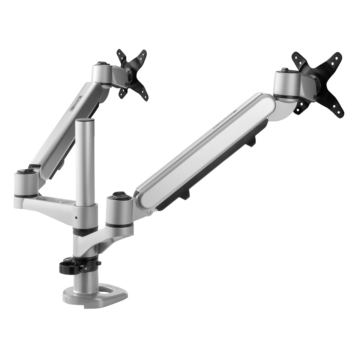 Viewsonic LCD-DMA-002 monitor mount / stand 27" Desk Black, Silver