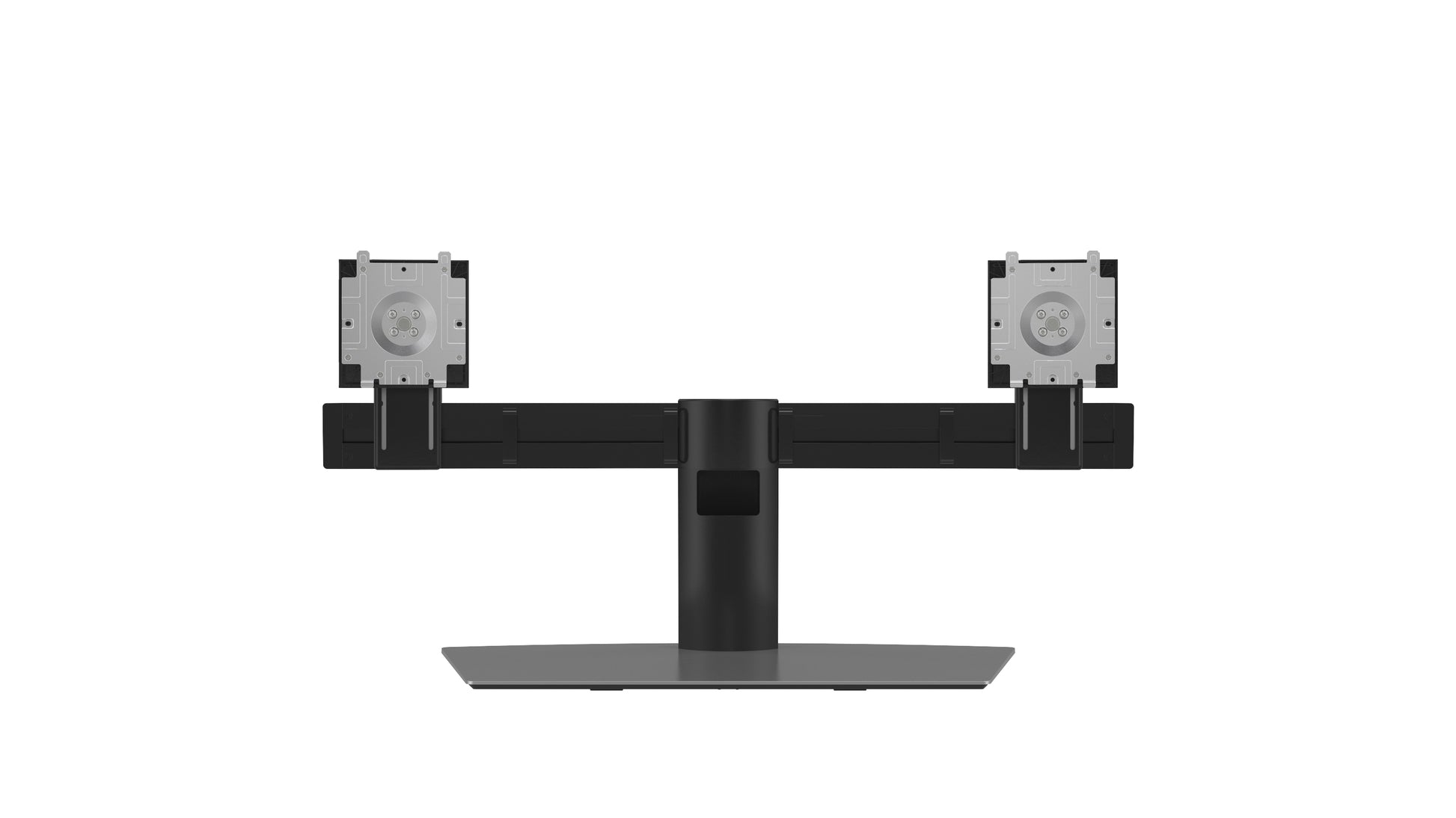 DELL Dual Monitor Stand 27" Desk Aluminum, Black