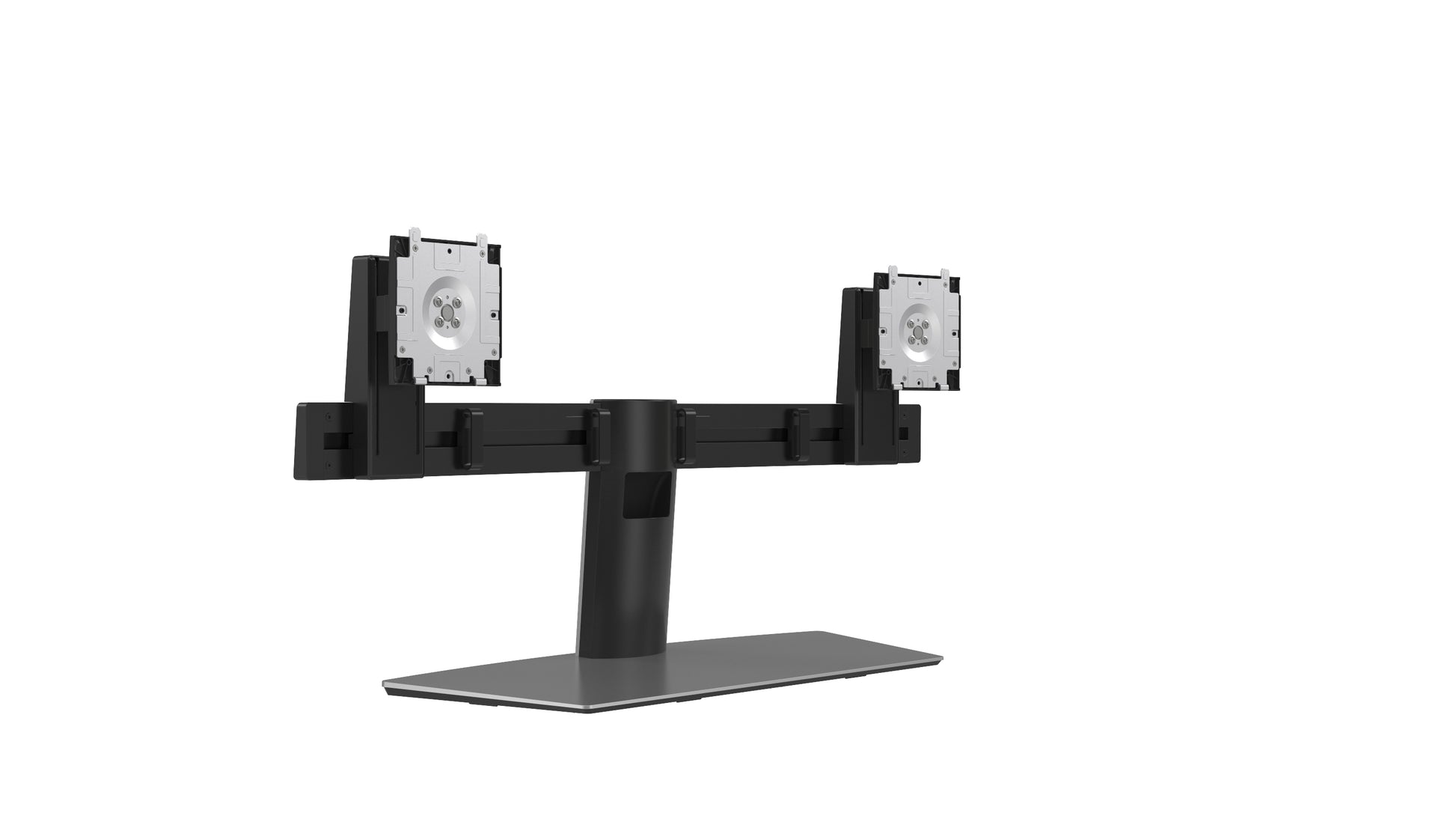 DELL Dual Monitor Stand 27" Desk Aluminum, Black