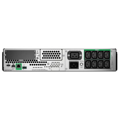 APC SMT3000RMI2UC uninterruptible power supply (UPS) Line-Interactive 3 kVA 2700 W 9 AC outlet(s)