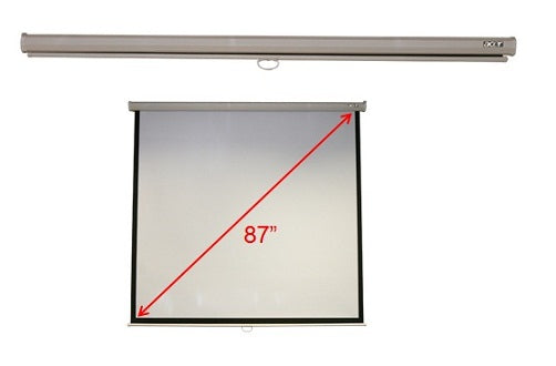 Acer M87-S01MW projection screen 87" 1:1