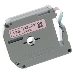 Brother ME31 printer label Pink M