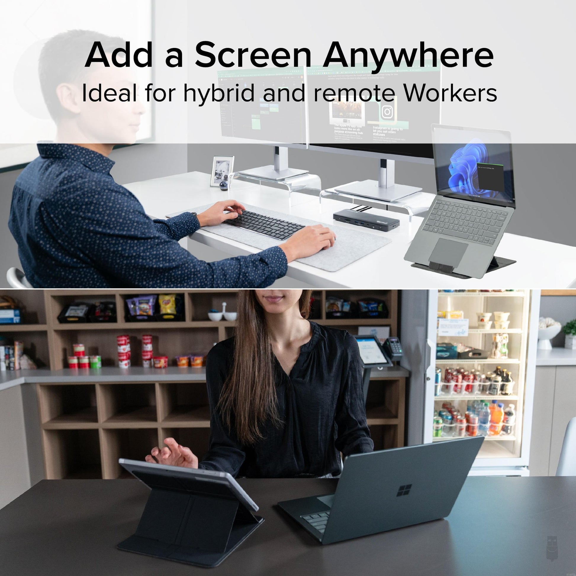 Plugable Technologies PT-STANDX holder Active holder Tablet/UMPC Black