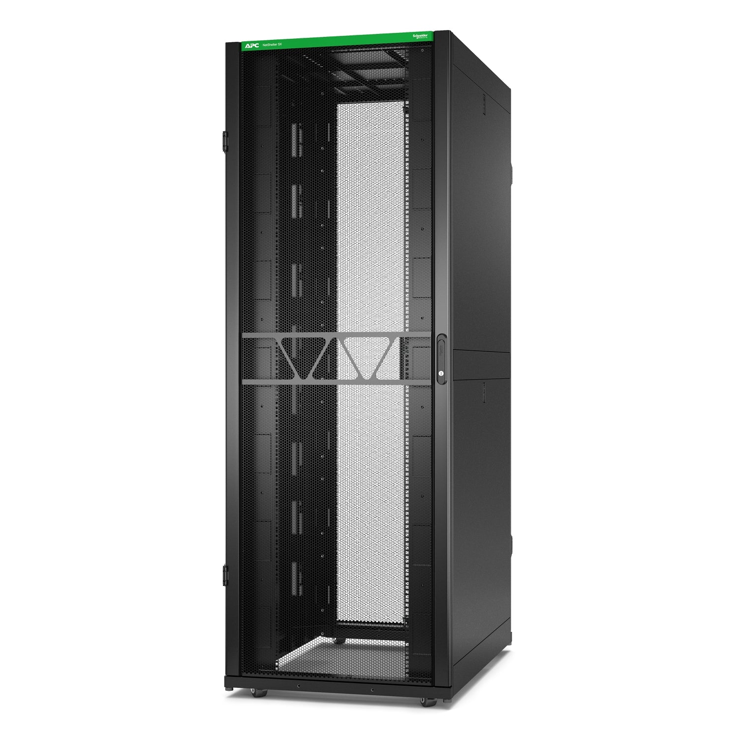 APC AR3387B2 rack cabinet 48U Freestanding rack Black