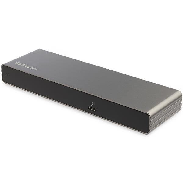 StarTech.com TB3DK2DHV laptop dock/port replicator Wired Thunderbolt 3 Gray