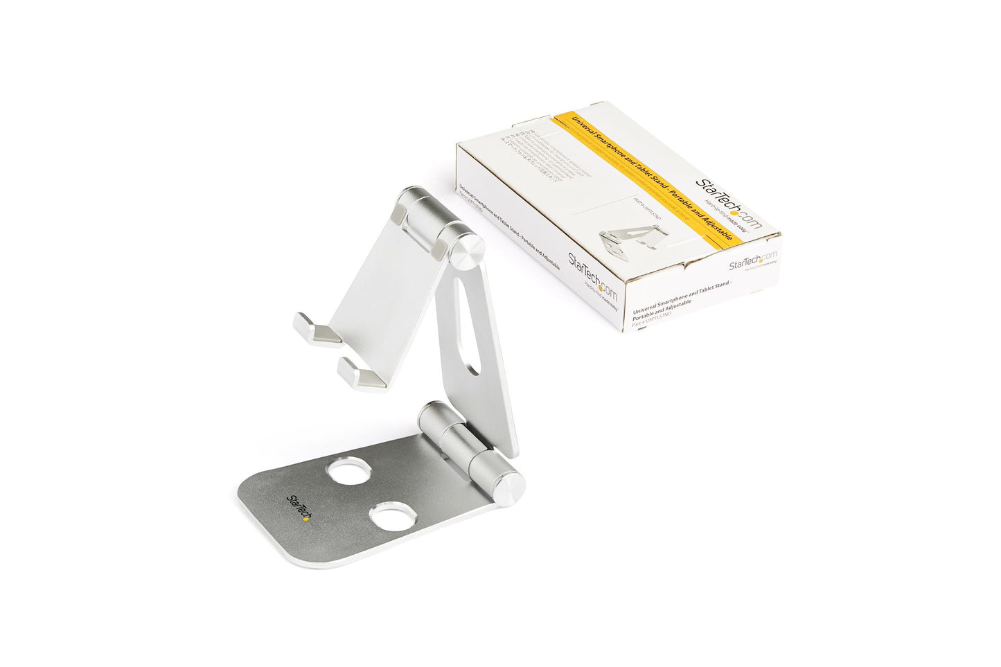 StarTech.com USPTLSTND holder Multimedia stand Mobile phone/Smartphone, Tablet/UMPC Silver