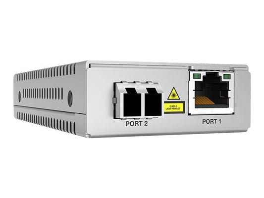 Allied Telesis AT-MMC2000LX/LC-TAA-60 network media converter 1000 Mbit/s 1310 nm Single-mode Gray