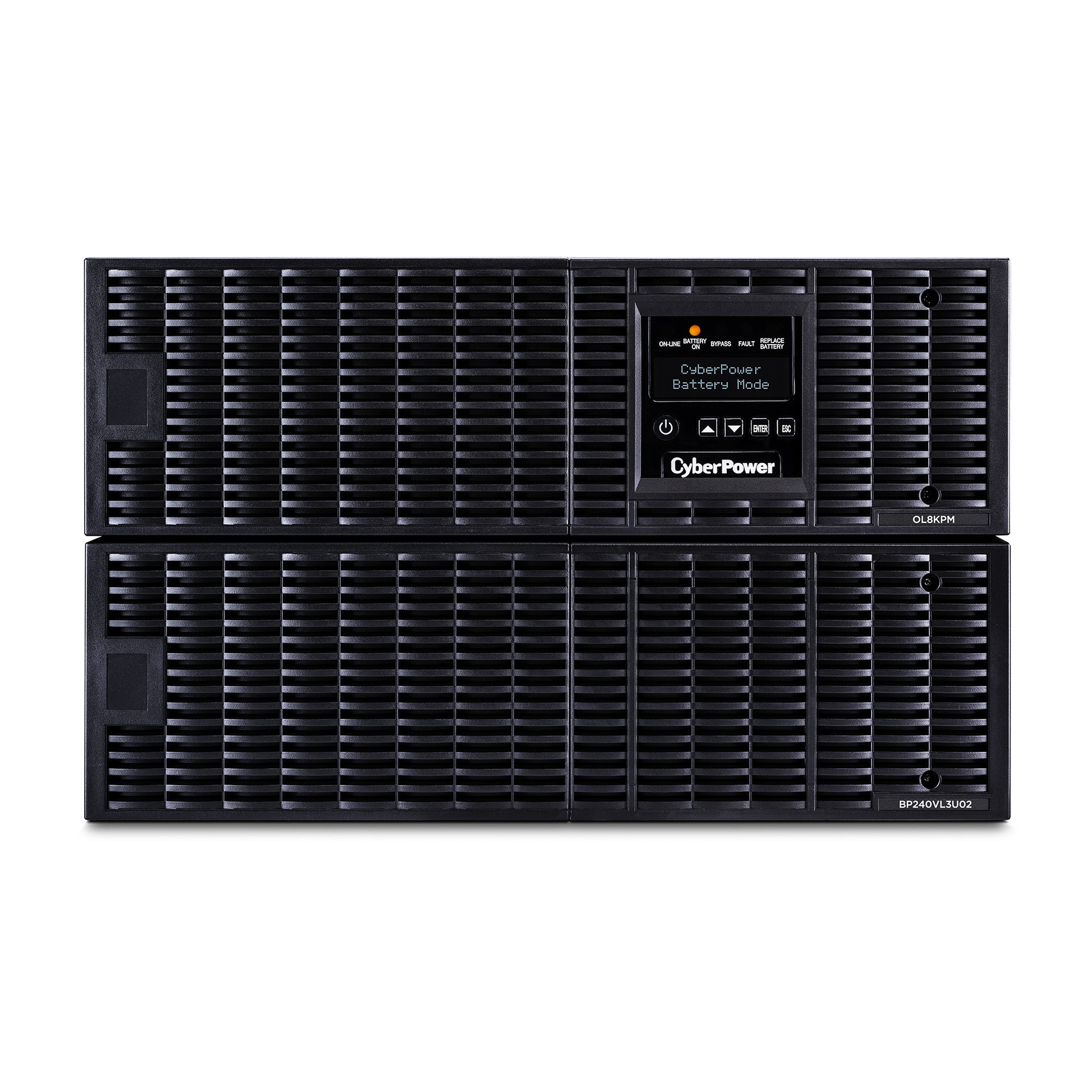 CyberPower OL8KRT uninterruptible power supply (UPS) Double-conversion (Online) 8 kVA 8000 W 4 AC outlet(s)